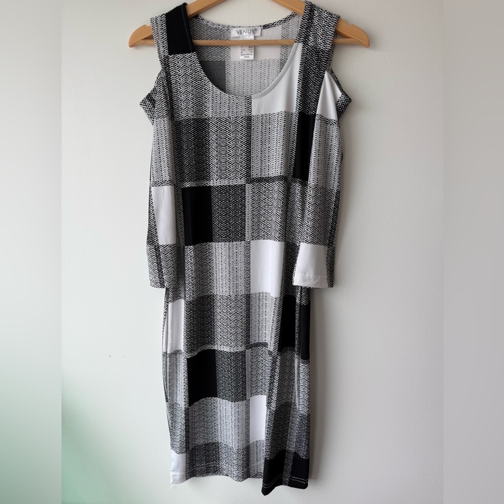 VENUS Open Shoulder Dress